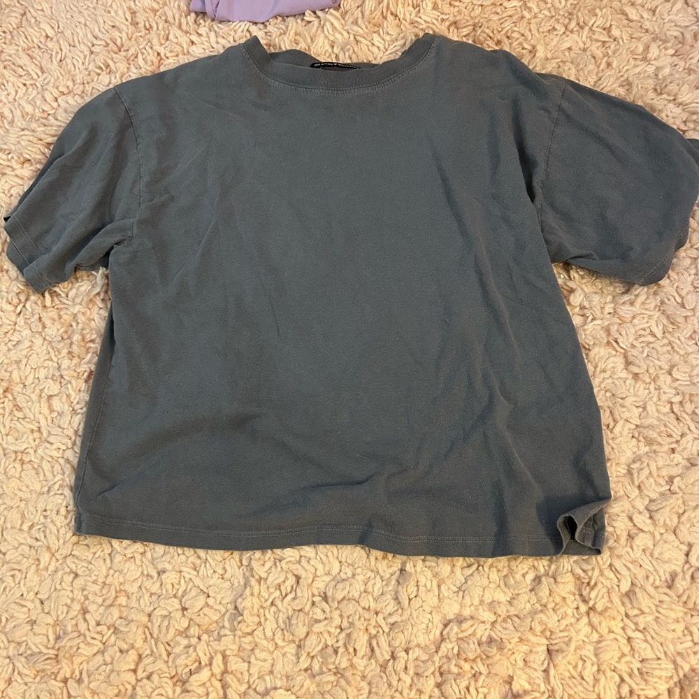Brandy Melville boxy crop top